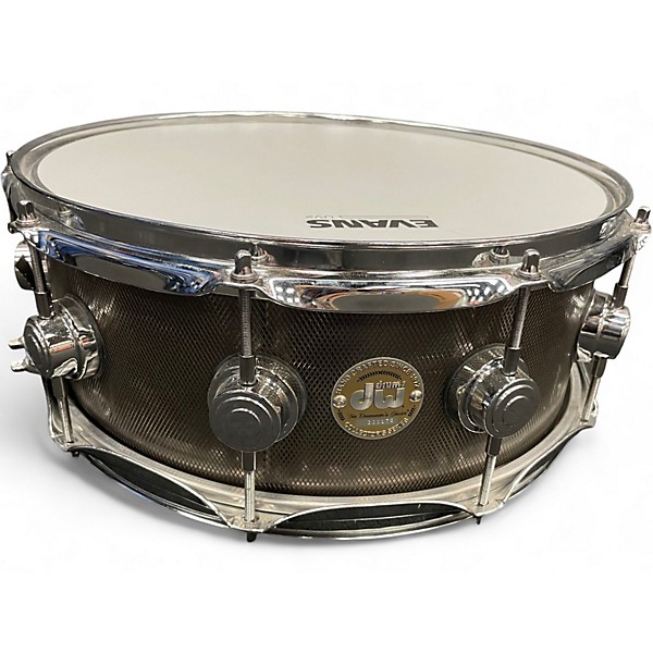 Used DW 14X5.5 Collector's Series Knurled Snare STEEL Drum