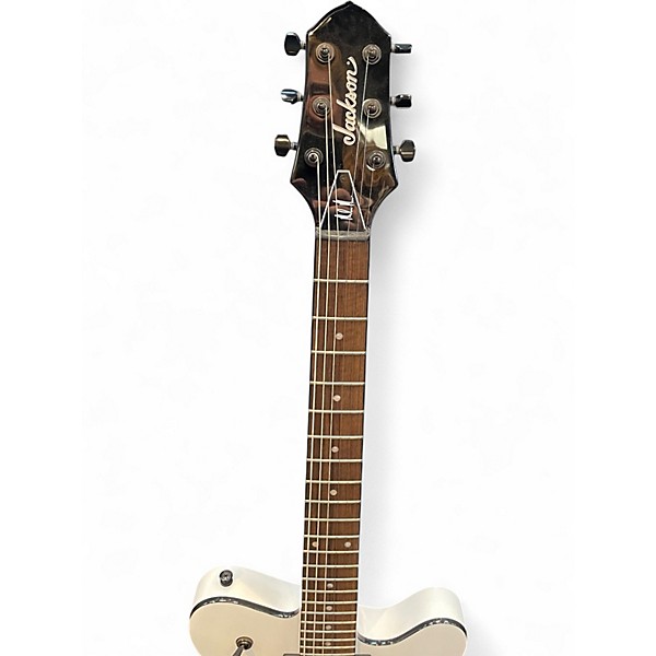 Used Jackson Mark Morton Dominion Snow White Solid Body Electric Guitar