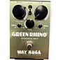 Used Way Huge Electronics WHE202 Green Rhino Overdrive Effect Pedal thumbnail