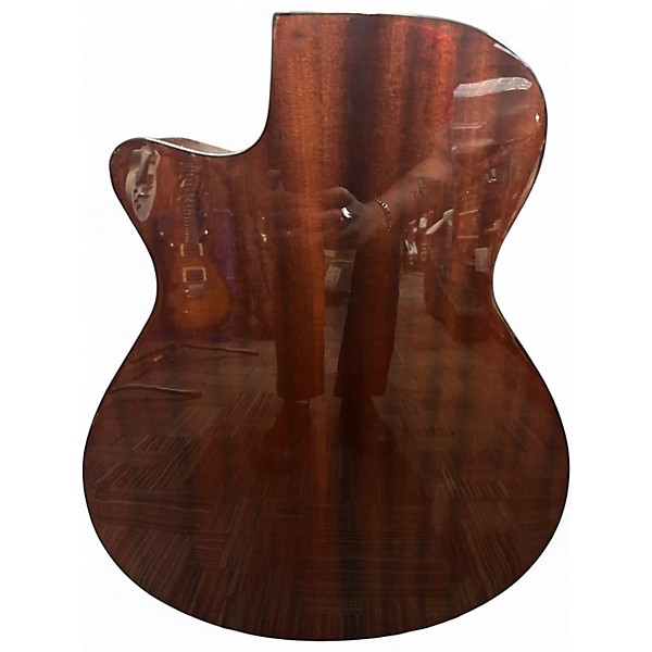 Used Ibanez aeg70-ebh tans green Acoustic Electric Guitar