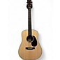 Used Martin dreadnought junior Natural Acoustic Guitar thumbnail