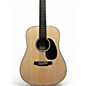 Used Martin dreadnought junior Natural Acoustic Guitar