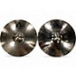 Used Paiste 14in Alpha Medium Hi Hat Pair Cymbal thumbnail