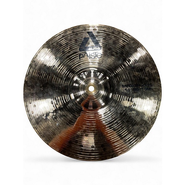 Used Paiste 14in Alpha Medium Hi Hat Pair Cymbal