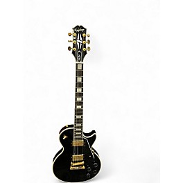 Used Epiphone Les Paul Custom Black Solid Body Electric Guitar