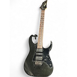 Used Ibanez RG655 PRESTIGE GALAXY BLACK Solid Body Electric Guitar