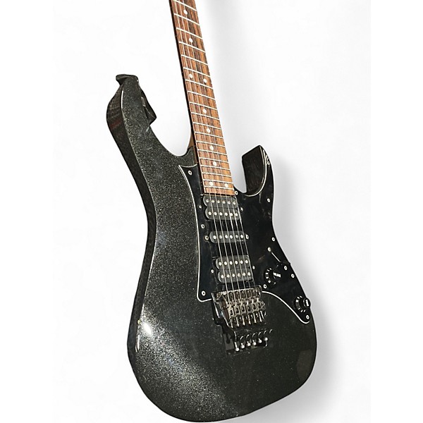 Used Ibanez RG655 PRESTIGE GALAXY BLACK Solid Body Electric Guitar