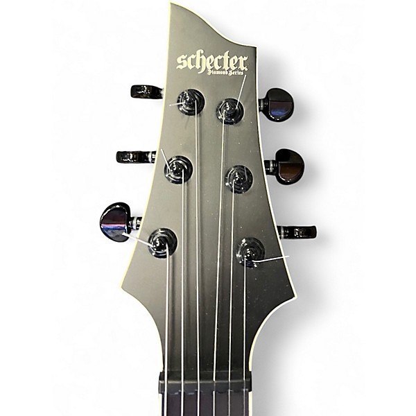 Used Schecter Guitar Research C-1 HT S SLS Evil Twin Satin Black Solid Body Electric Guitar