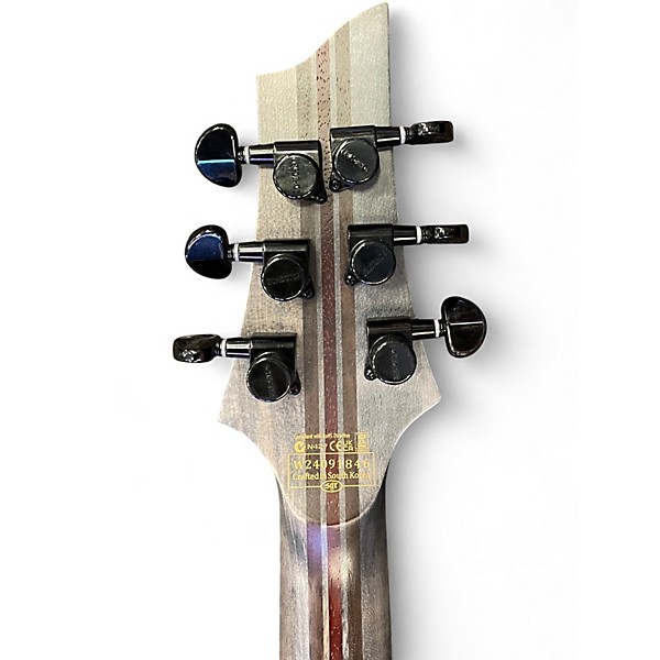 Used Schecter Guitar Research C-1 HT S SLS Evil Twin Satin Black Solid Body Electric Guitar