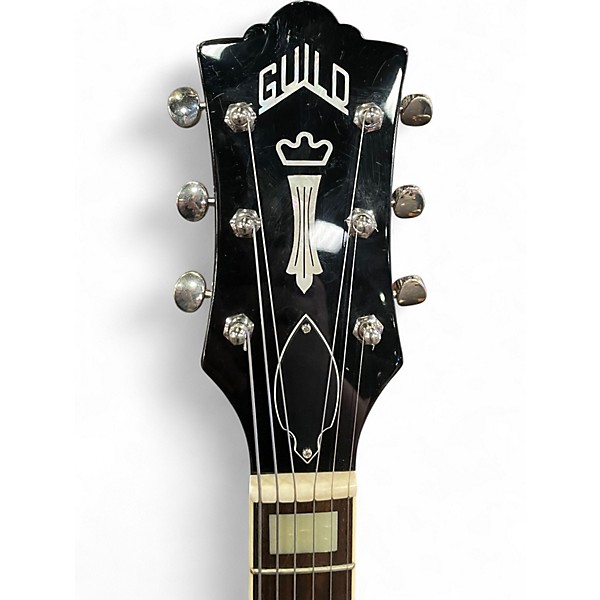 Used Guild A-150 3 Color Sunburst Hollow Body Electric Guitar