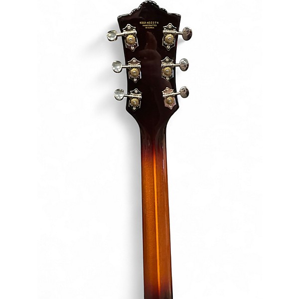 Used Guild A-150 3 Color Sunburst Hollow Body Electric Guitar