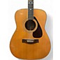 Used Yamaha FG345 Natural Acoustic Guitar
