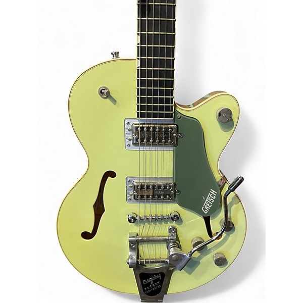 Used Gretsch Guitars G6659T Green Hollow Body Electric Guitar