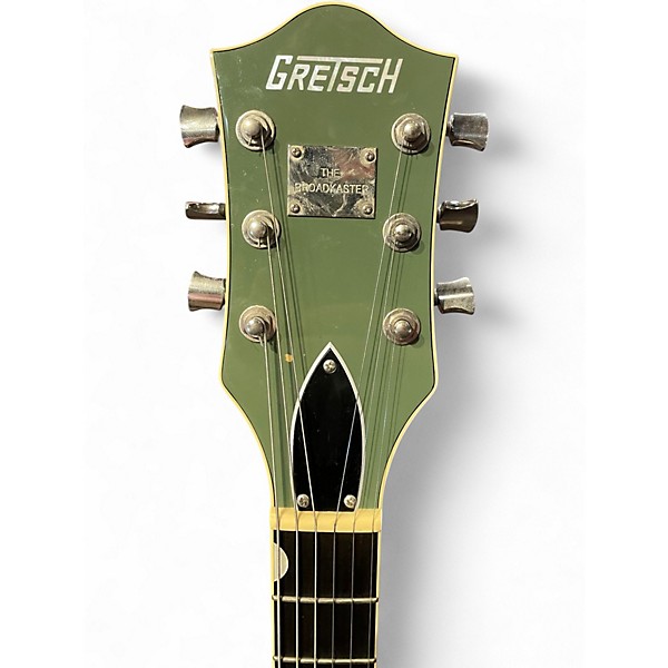 Used Gretsch Guitars G6659T Green Hollow Body Electric Guitar