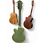 Used Gretsch Guitars G6659T Green Hollow Body Electric Guitar