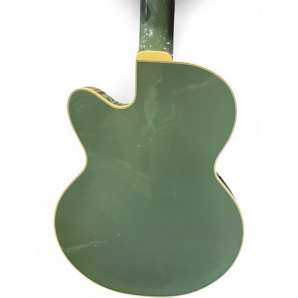 Used Gretsch Guitars G6659T Green Hollow Body Electric Guitar