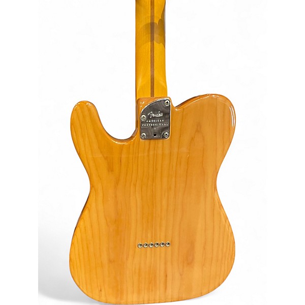 Used Fender American Professional II Telecaster Natural Solid Body Electric Guitar