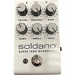 Used Soldano SUPER LEAD OVERDRIVE Effect Pedal