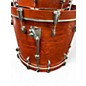 Used Yamaha 3 Piece Oak Custom Sedona Red Matte Drum Kit