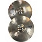 Used SABIAN 14in HHX Evolution Hi Hat Pair Cymbal thumbnail