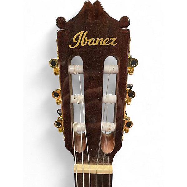 Used Ibanez GA35TCE-DVS Tobacco Sunburst Classical Acoustic Electric Guitar