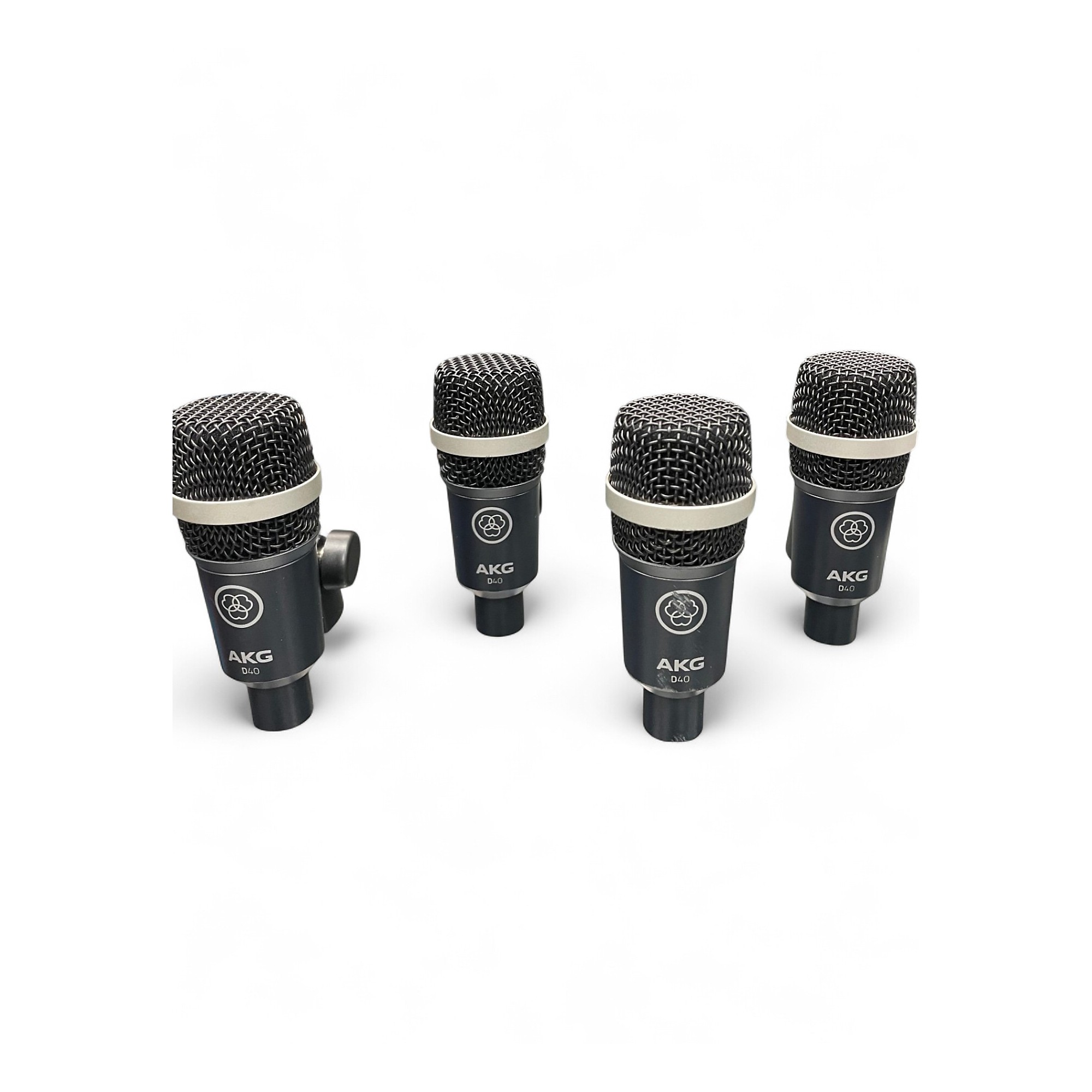 Used AKG Drum Mic Set Full Pieces Percussion Microphone Pack