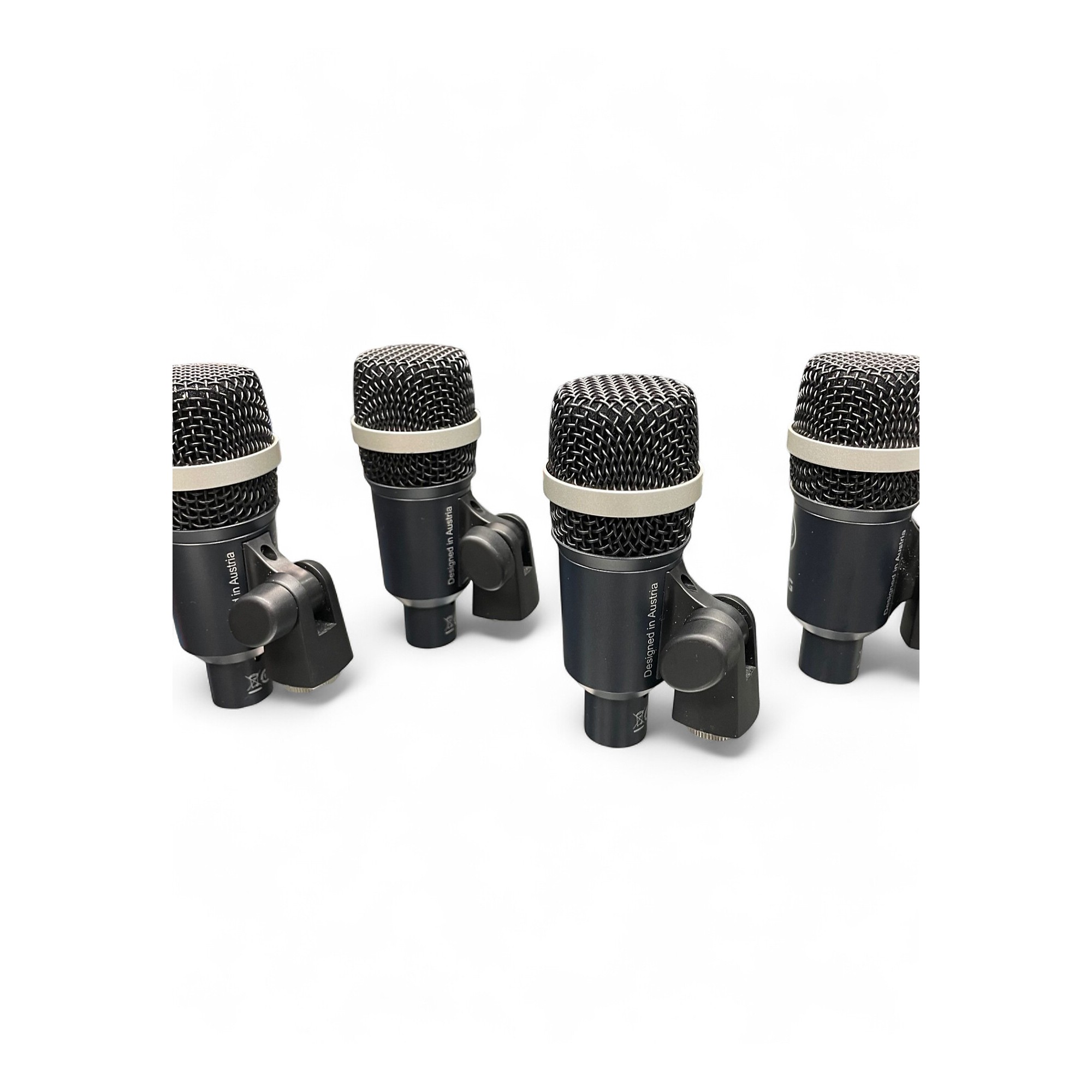 Used AKG Drum Mic Set Full Pieces Percussion Microphone Pack