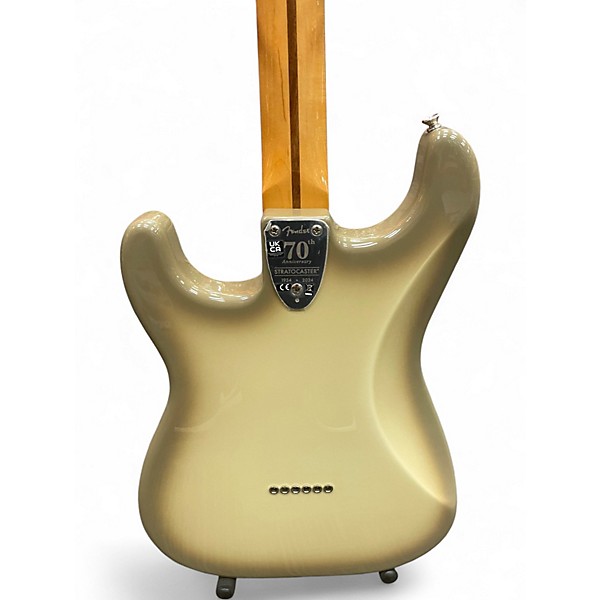Used 2024 Fender 70TH ANNIVERSARY VINTERA II ANTIQUA STRATOCASTER Antigua Solid Body Electric Guitar