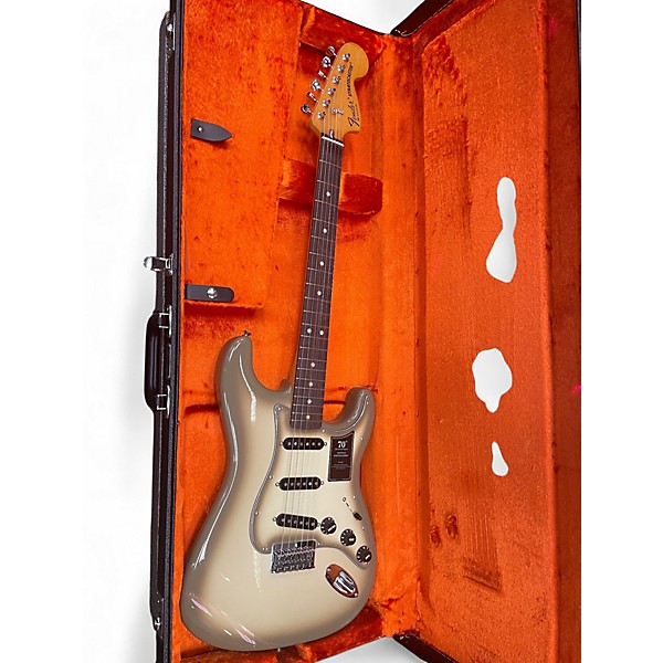 Used 2024 Fender 70TH ANNIVERSARY VINTERA II ANTIQUA STRATOCASTER Antigua Solid Body Electric Guitar