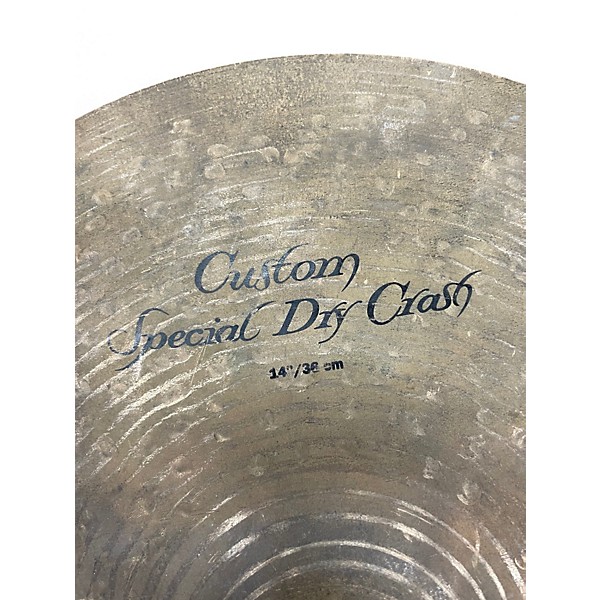 Used 2005 Zildjian 14in K Custom Special Dry Crash Cymbal