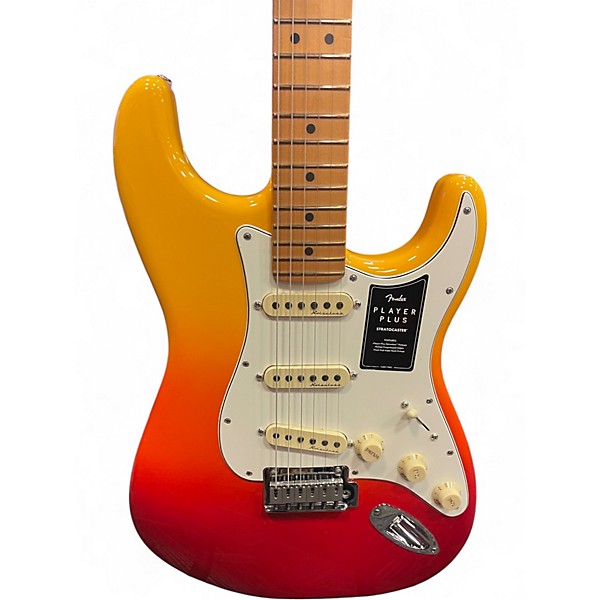 Used Fender Player Plus Stratocaster TEQUILA SUNRISE Solid Body Electric Guitar