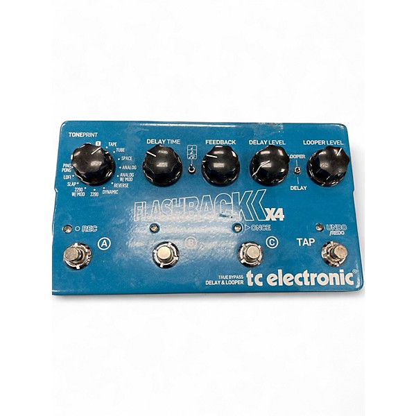 Used TC Electronic Flashback X4 Delay And Looper Effect Pedal