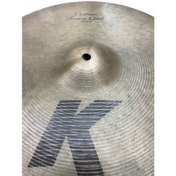 Used Zildjian 16in K Custom Session Crash Cymbal