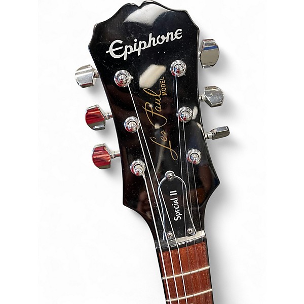 Used Epiphone Les Paul Special II Tobacco Sunburst Solid Body Electric Guitar