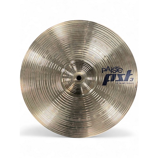 Used Paiste 13in PST3 Hi Hat Pair Cymbal