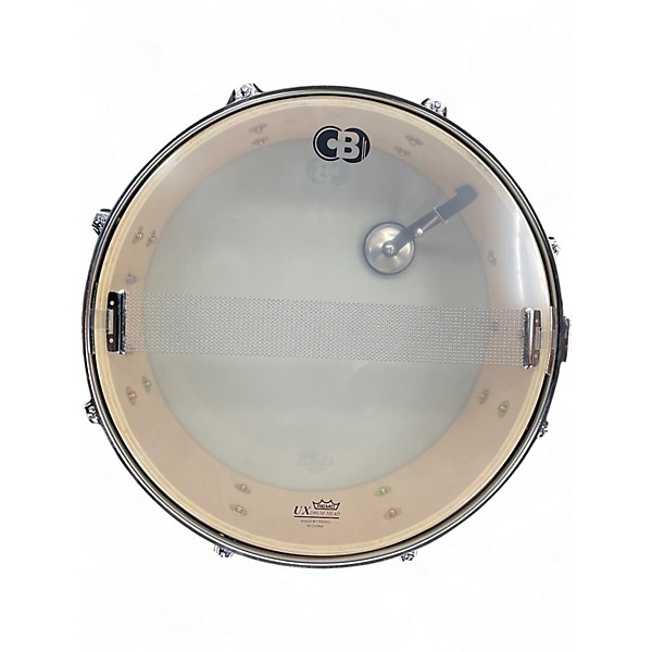 Used CB Percussion 14X5 SNARE Black Drum
