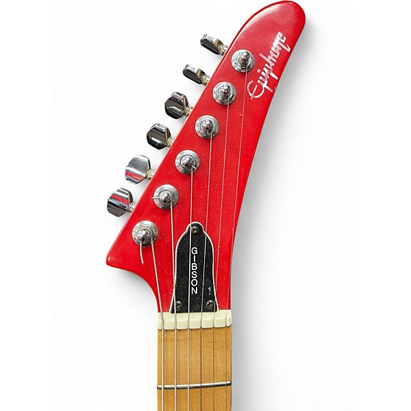 Used Epiphone S type red Solid Body Electric Guitar