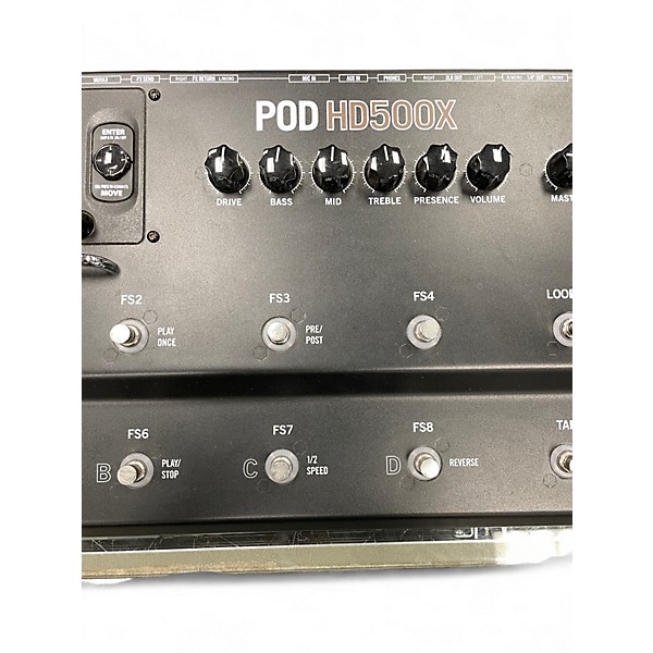 Used Line 6 Pod HD500X Amp Modeler Effect Processor