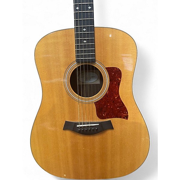 Used Taylor 210E Natural Acoustic Electric Guitar