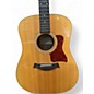 Used Taylor 210E Natural Acoustic Electric Guitar