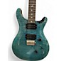 Used PRS SE Custom 24 Turquoise Solid Body Electric Guitar thumbnail