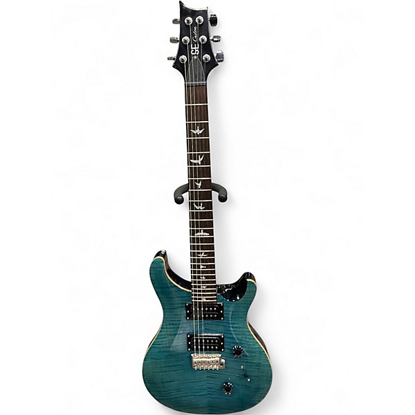 Used PRS SE Custom 24 Turquoise Solid Body Electric Guitar