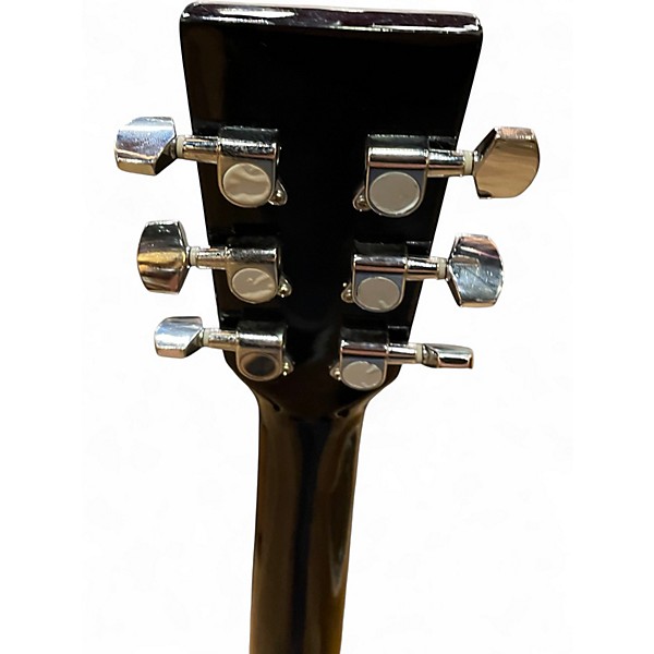 Used Esteban AL-100 Black Acoustic Electric Guitar