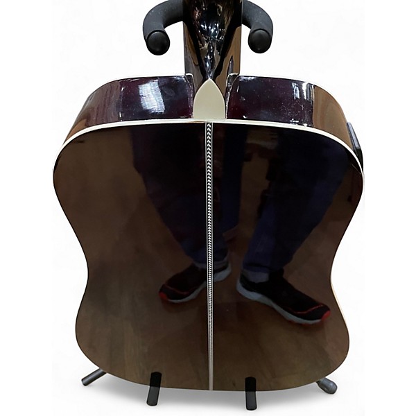 Used Esteban AL-100 Black Acoustic Electric Guitar