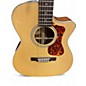 Used Guild OM140C Natural Acoustic Electric Guitar