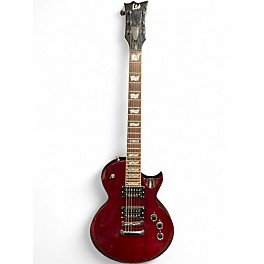 Used Esp Ltd LTD EC400 Wine Red Solid Body Electric Guitar