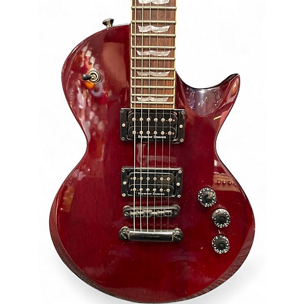 Used Esp Ltd LTD EC400 Wine Red Solid Body Electric Guitar