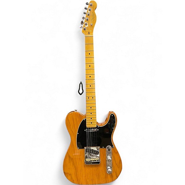 Used 2021 Fender American Professional II Roasted PineTelecaster Natural Solid Body Electric Guitar