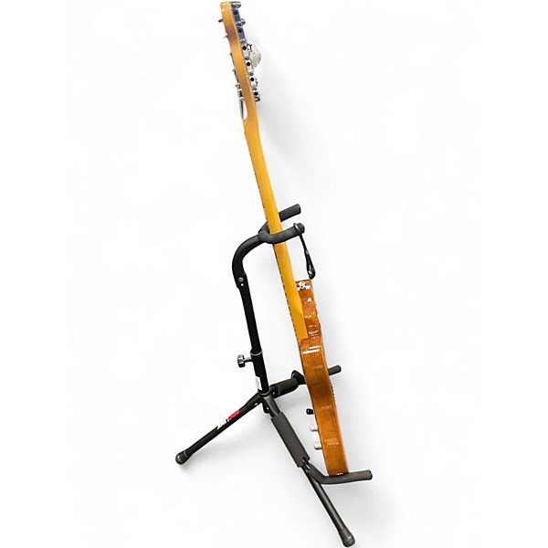 Used 2021 Fender American Professional II Roasted PineTelecaster Natural Solid Body Electric Guitar