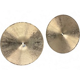 Used MEINL 15in Byzance Medium Hi Hat Pair Cymbal